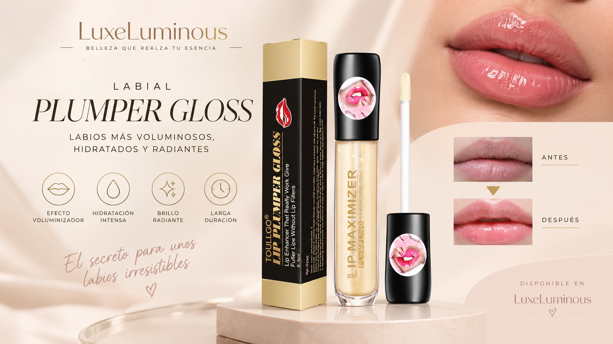 Labial con Efecto Grosor Natural | LuxeLuminous